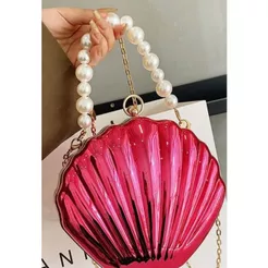 Bolsa Clutch Festa Concha Metal C.2054