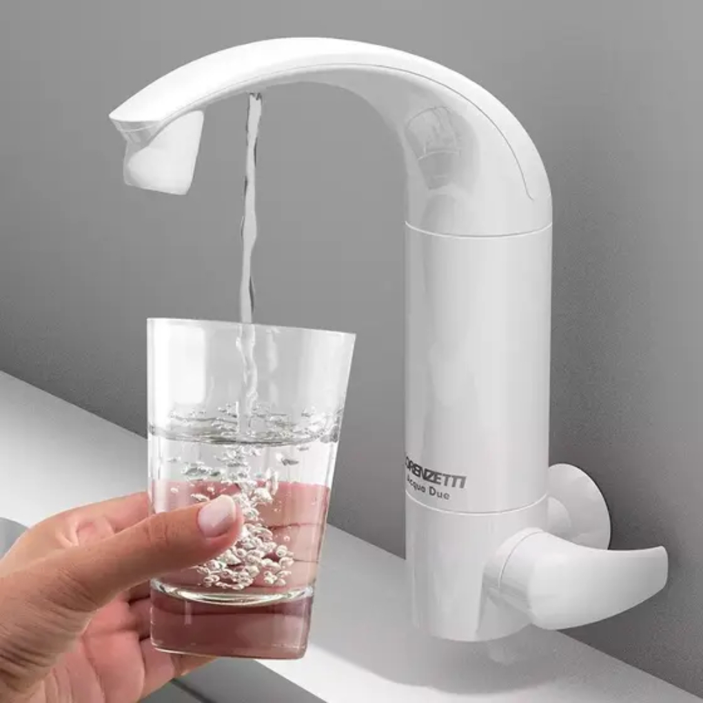 Purificador de Água com Torneira Parede Ou Torneira de Mesa Acqua Due Branco LORENZETTI