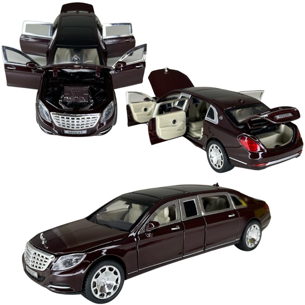 Limousine modelo luxo premiu abre porta com som e luz em Oferta na Shopee