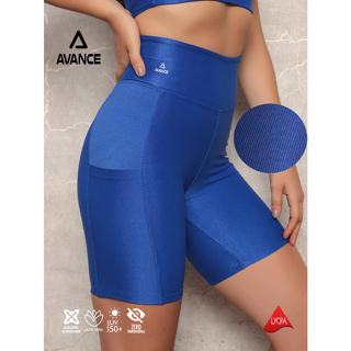 BERMUDA COM BOLSO POLIAMIDA BRILHO UV50+ REF:055 em Oferta na Shopee