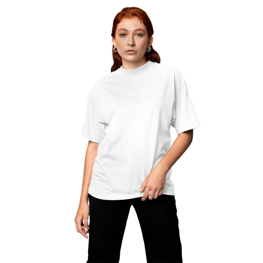 Camisas Camiseta Oversized Streetwear Premium basica Lisa Fio 30.1penteado 100% Algodão