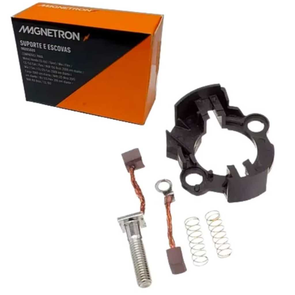 Escova Suporte Motor Partida CG 125/CG150/Bros 125/Bros 150/Bros 160/Biz 125