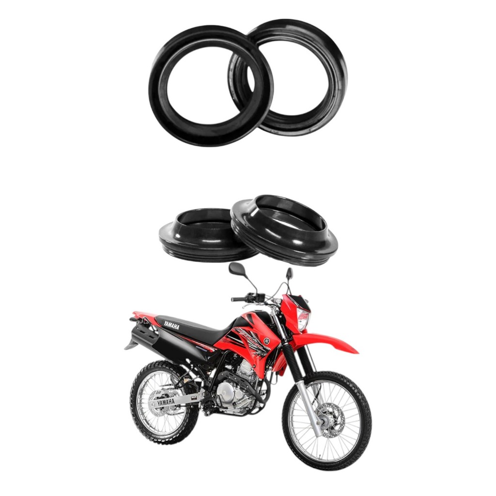 Retentor Bengala + Guarda Pó Xtz250 Lander 07/15 Xt600z 88/92