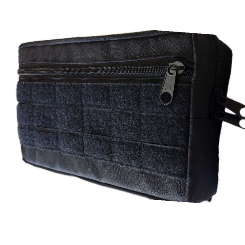 BOLSO MODULAR HORIZONTAL GRANDE COM REPARTIÇÕES INTERNA E EXTERNA PRETO em Oferta na Shopee