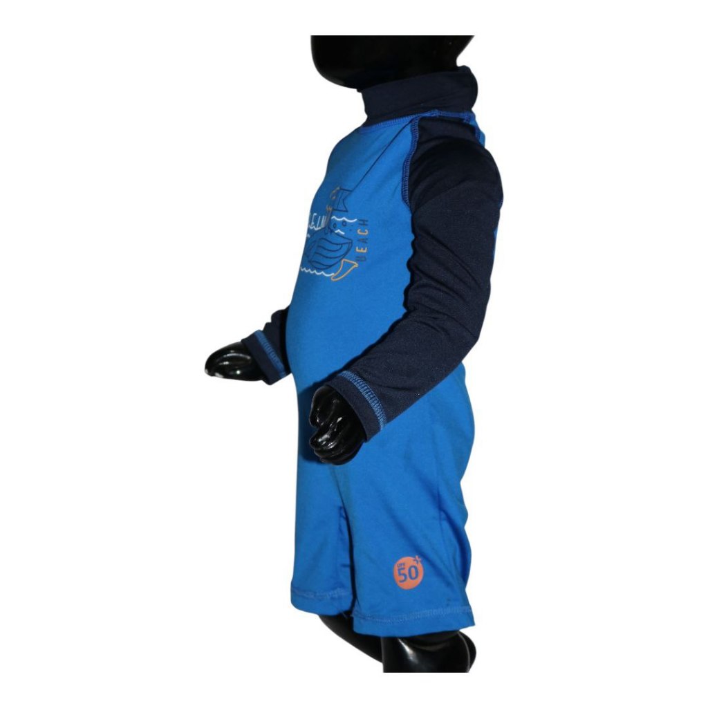 Macacão  lycra protecao solar tribord menino tamanho 18 meses, desapego.