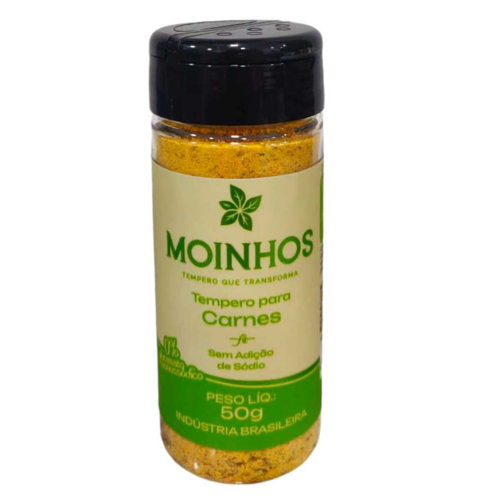 Tempero Saudável para Carnes 50g - Sem Sódio, Sem Glúten, Sem Aditivos, 100% Natural em Oferta na Shopee