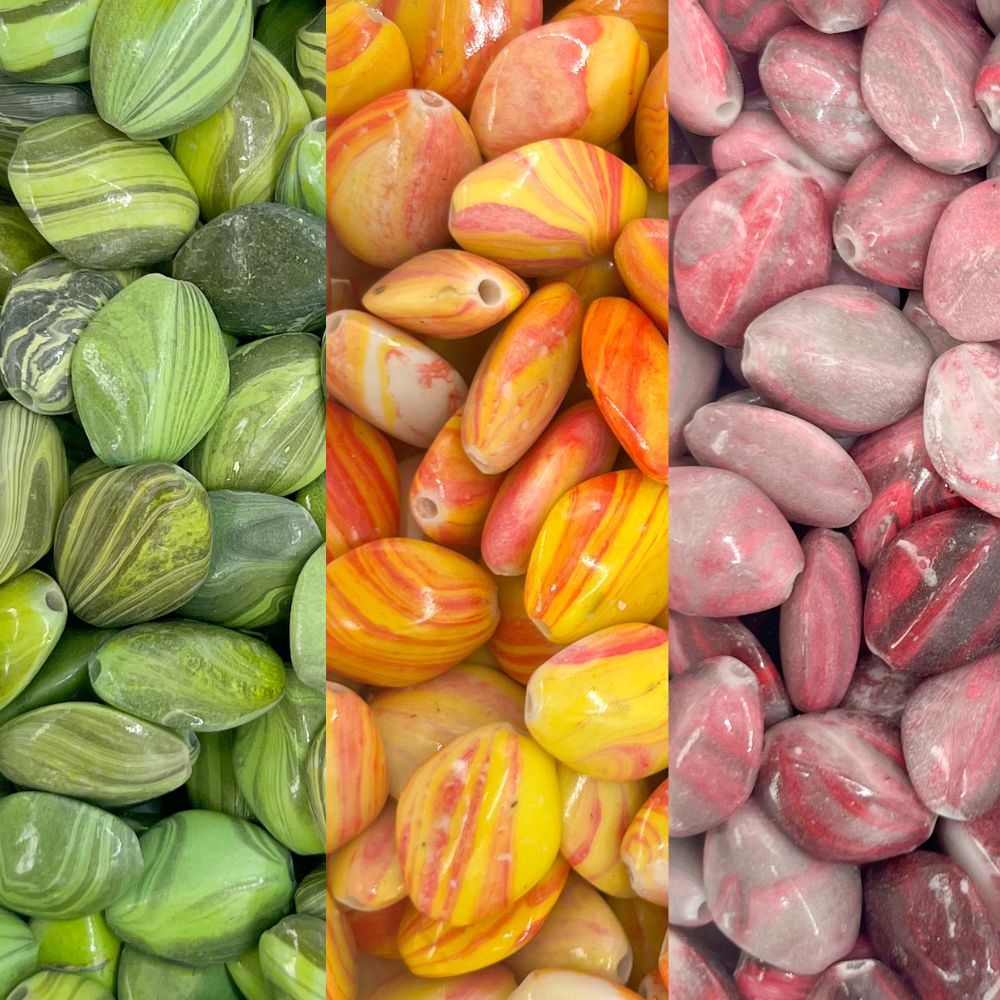 Miçanga Lentilha Acrílico 16mm pct 100g Bijuteria