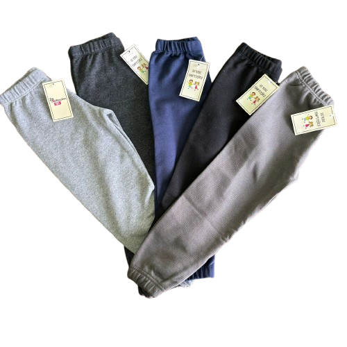 Calça Infantil Jogger Moletom Unissex 1 ao 10 em Oferta na Shopee