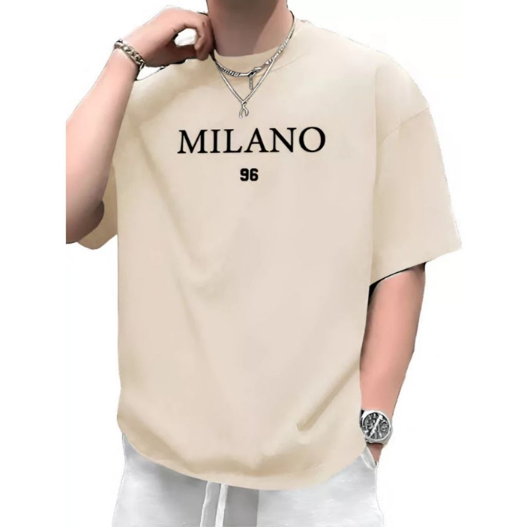 Camisa Masculina Milano Camiseta Basica Estampado