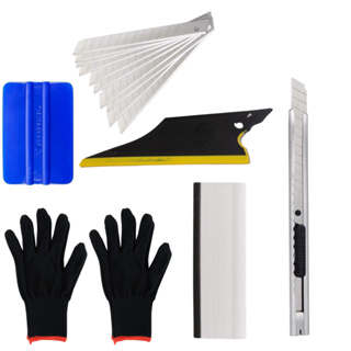 Kit Espatula Profissional Insulfilm Papel Parede Envelopamento + Estilete em Oferta na Shopee