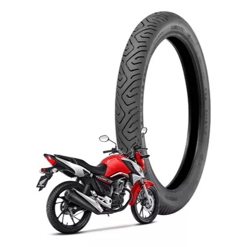 Pneu Technic Lion SPORT 90-90-18 57P USO COM CÂMARA Traseiro Novo TITAN 150 CG 125 FAN 160 HONDA YAMAHA YBR - Spare Parts and Accessories for Vehicles