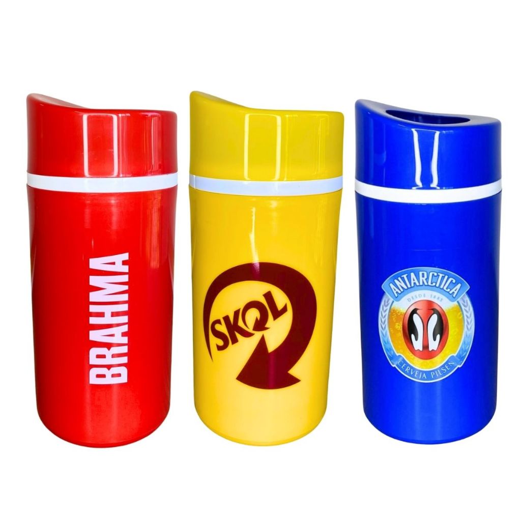 3 PORTA GARRAFA SUPORTE CERVEJA 600ML PERSONALIZADOS