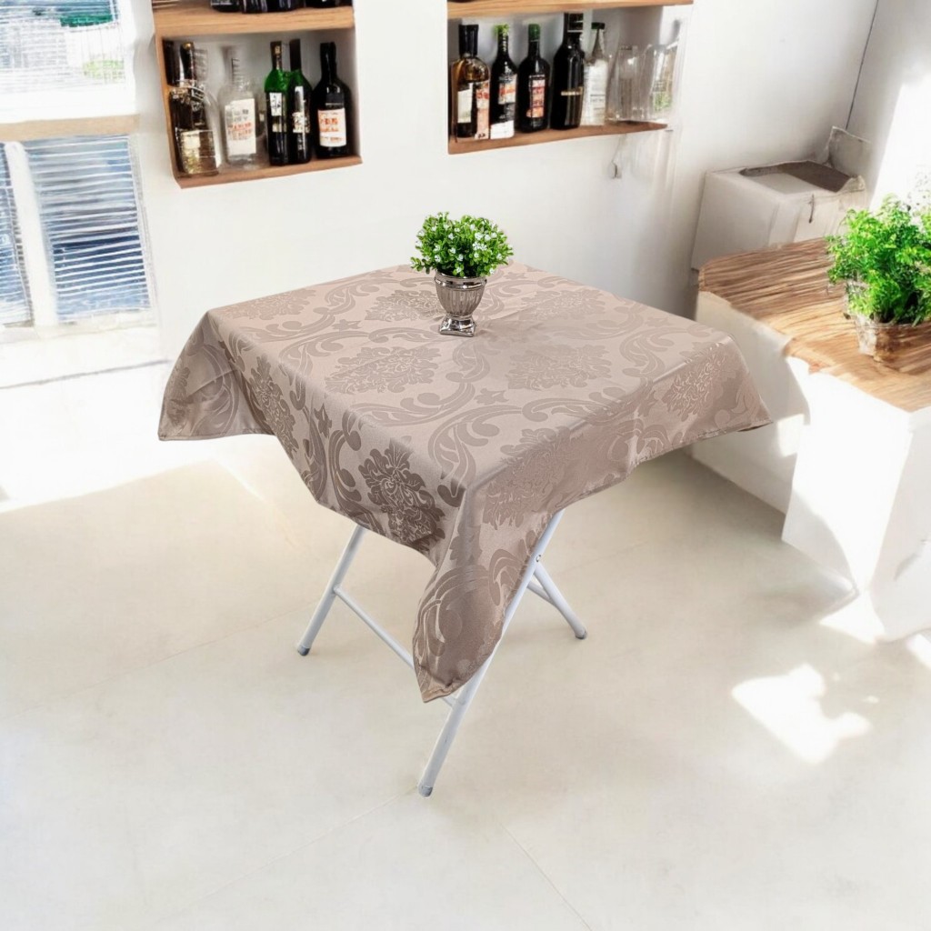 Toalha de Mesa de Bar 80cm x 80cm Jacquard