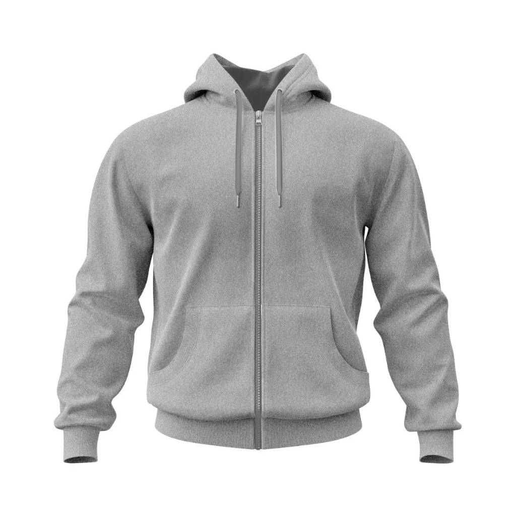 Moletom Masculino Feminino Zíper Com Bolso Canguru E Capuz Jaqueta Unissex Adulto