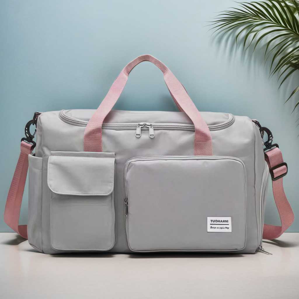 Bolsa de Mala para passeios e VIAGENS. Tecido impermeavel e funcao de multcompatilhamentos, muito grande e espacosa em Oferta na Shopee