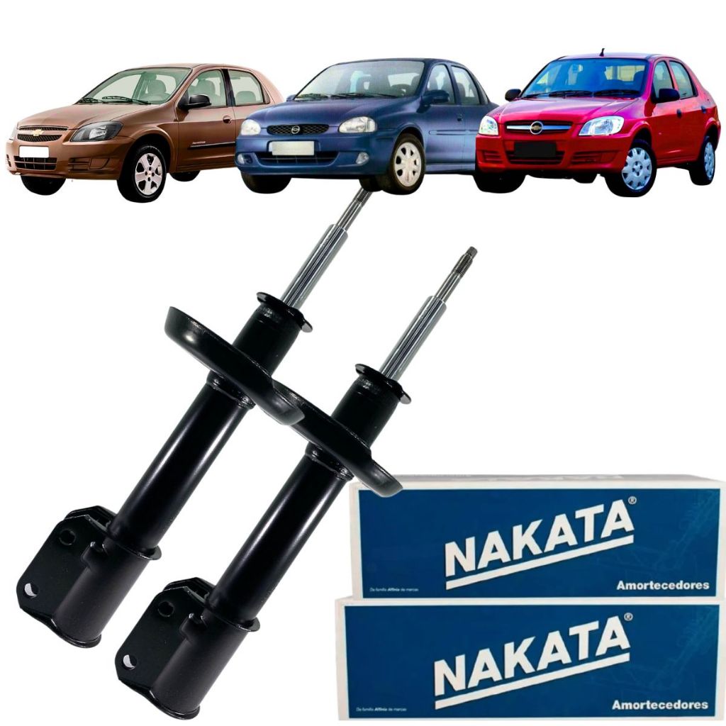 Par Amortecedor Dianteiro Nakata Gm Celta Corsa Wagon Prisma Classic - Spare Parts and Accessories for Vehicles