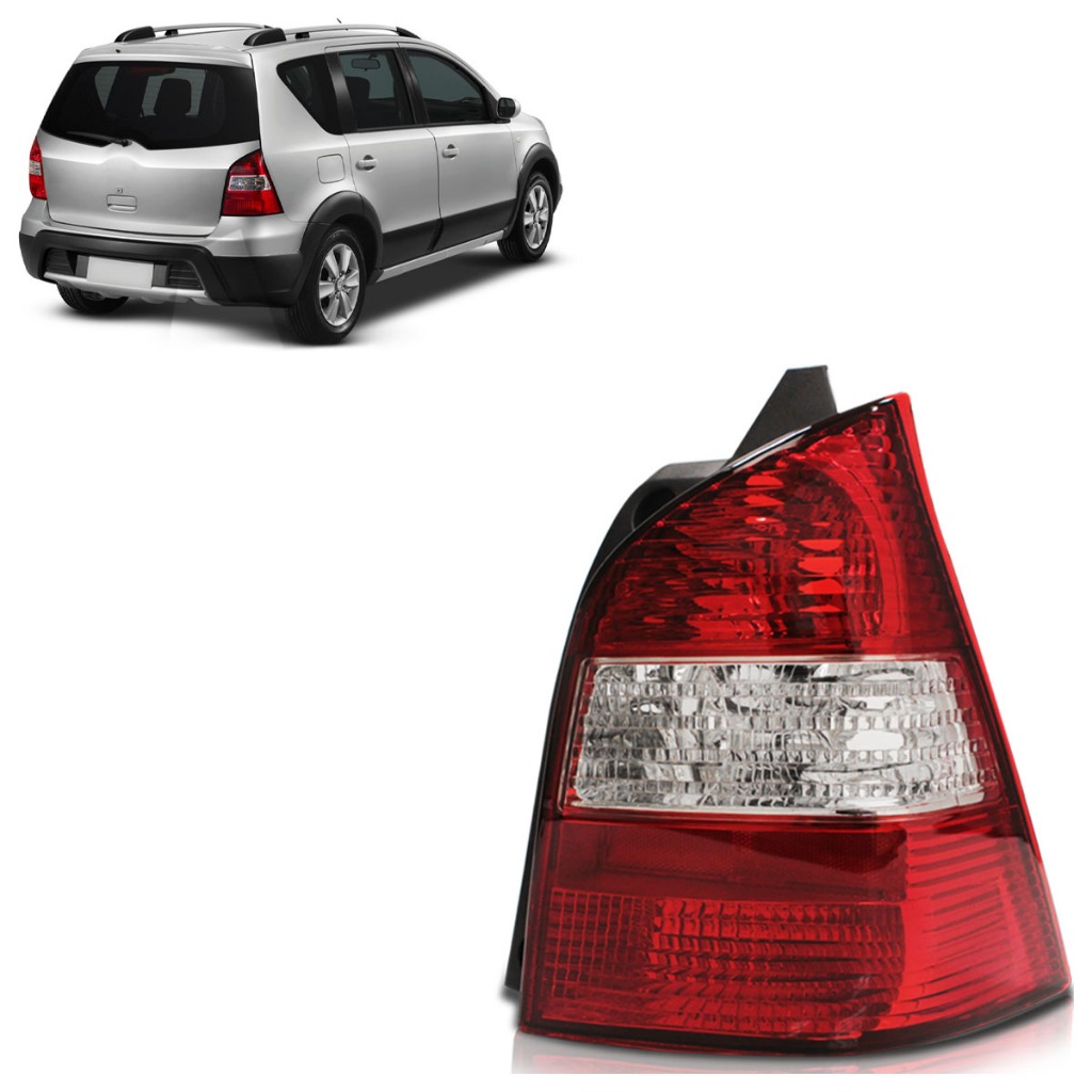 Lanterna Traseira Livina Grand Livina 2009 2010 2011 2012 2013 2014 Bicolor Lente Acrilico em Oferta na Shopee