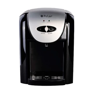 Purificador De Agua Eletrônico Polar Preto - Natural e Gelada