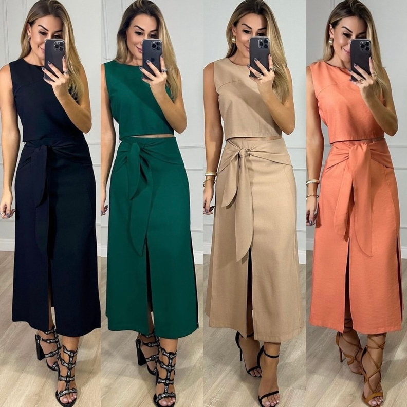 Conjunto de duas peças de roupa em Oferta na Shopee