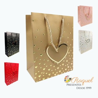 Sacola Bolsa Para Presente LUXO  23x18x10cm  - FWB