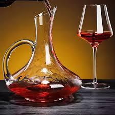 Decanter Diamond 1,7L Vidro Vinho Aereador C/ Alça Servir Restaurante Bar Barman Luxo em Oferta na Shopee