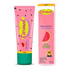 CARMED MELANCIA GEL DENTAL 70GR em Oferta na Shopee