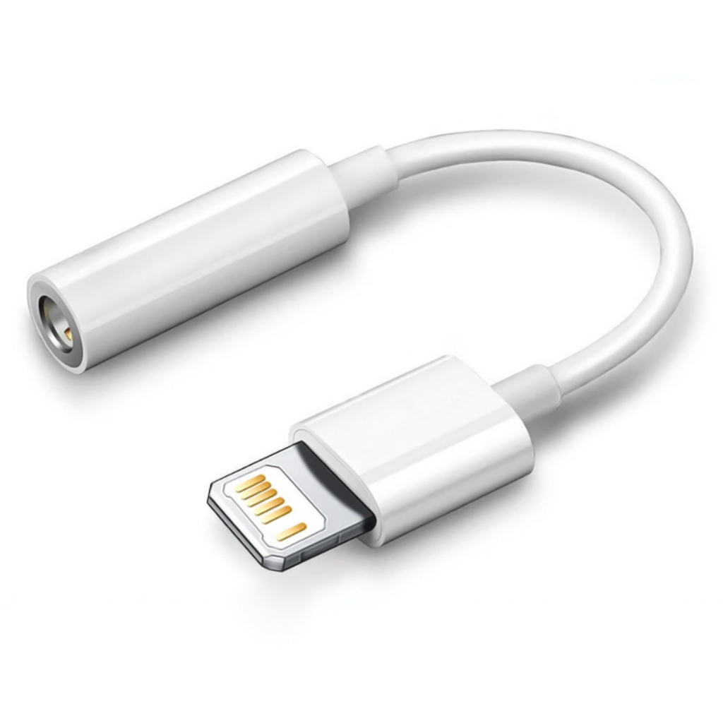 Adaptador Para Fone de Ouvido iPhone P2 Lightning Ios 3,5mm - Mobile & Gadgets