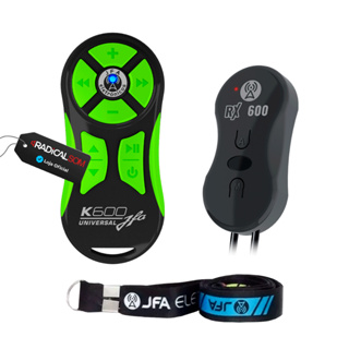 Controle Longa Distância Jfa K600 Completo Preto E Verde Universal em Oferta na Shopee