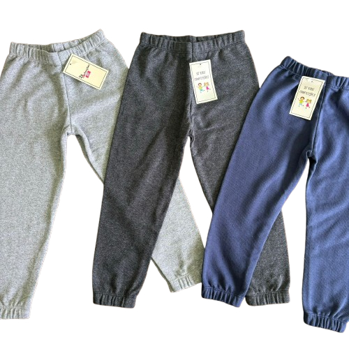 Calça Infantil Jogger moletom Unissex 1 ao 10 em Oferta na Shopee
