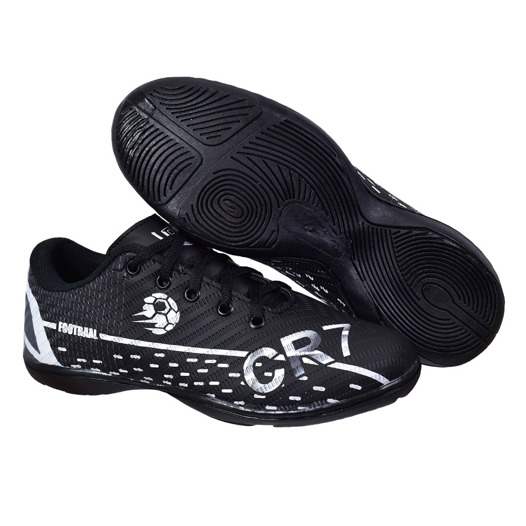chuteira futsal footbaal baixa cano baixo cr7 em Oferta na Shopee