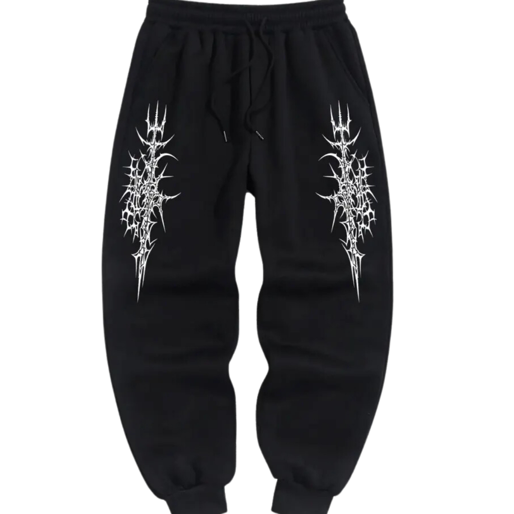 Calça Moletom Larga Street Unissex Flanelado Algodão Premium Confortável
