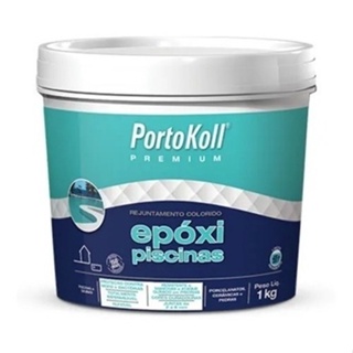Rejunte Epóxi Piscinas 1Kg Portokoll em Oferta na Shopee