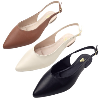 Kit com 03 Pares Sapatilha Rasteira Sandalia Bico Fino Slingback Feminina Sapato Dia a Dia Social em Oferta na Shopee