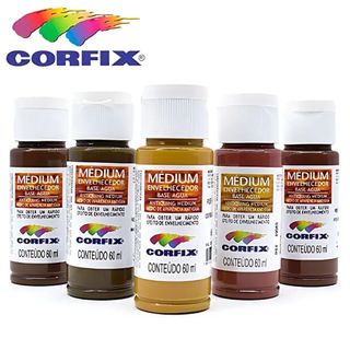 Medium Envelhecedor Corfix 60ml - Desenvolvido Para Quem Deseja Criar Efeitos Envelhecidos