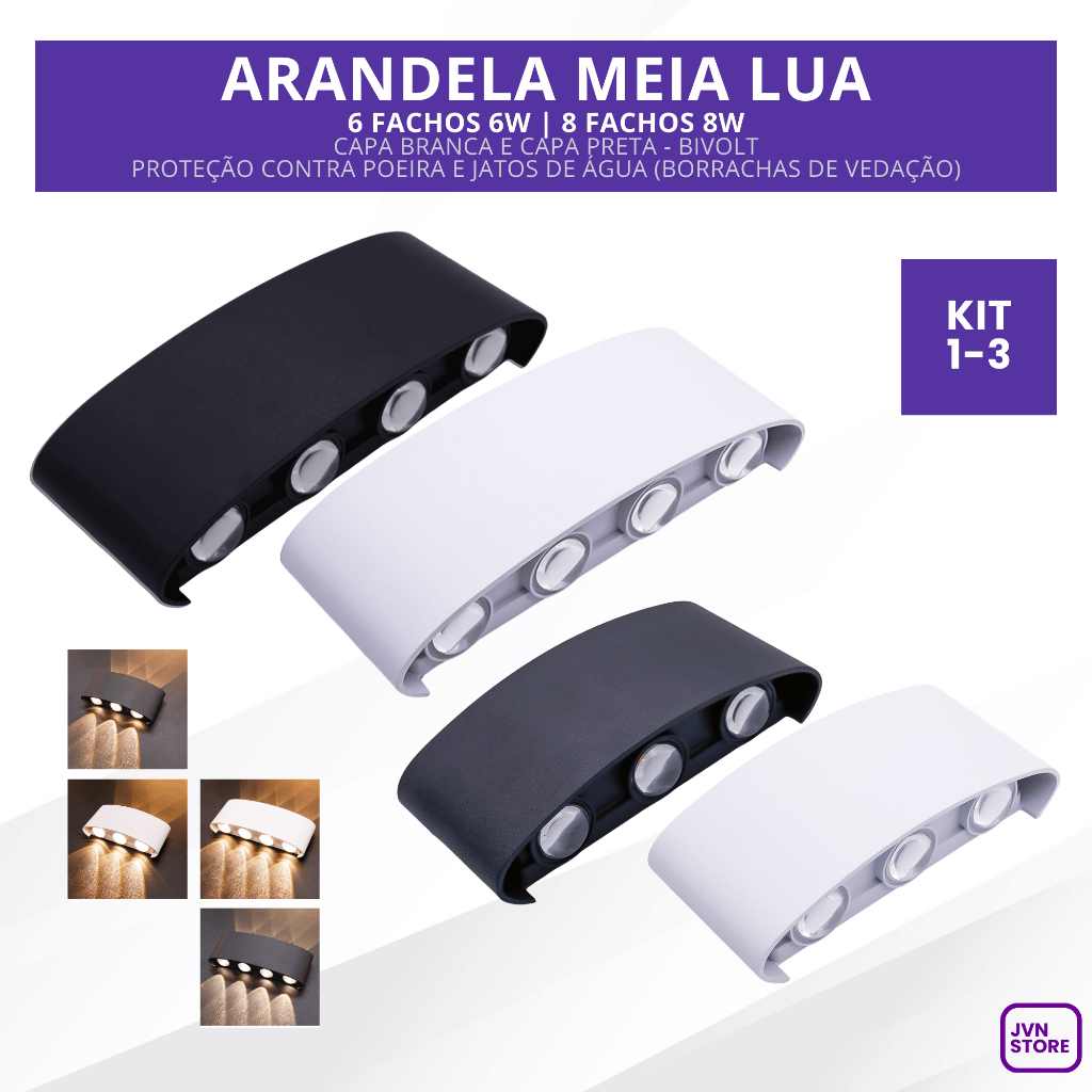 Arandela 6 Fachos: Onde Comprar | BuscaProdutos