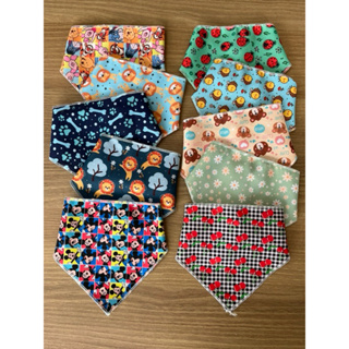 Kit 50 Bandanas Pet Shop e Banho tosa  tamanho M Pescoço Atacado em Oferta na Shopee