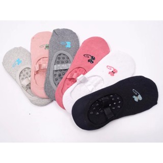 kit 6 pares Meia Sapatilha feminina Pilates Fitness Yoga Ballet Adulto - Antiderrapante em Oferta na Shopee