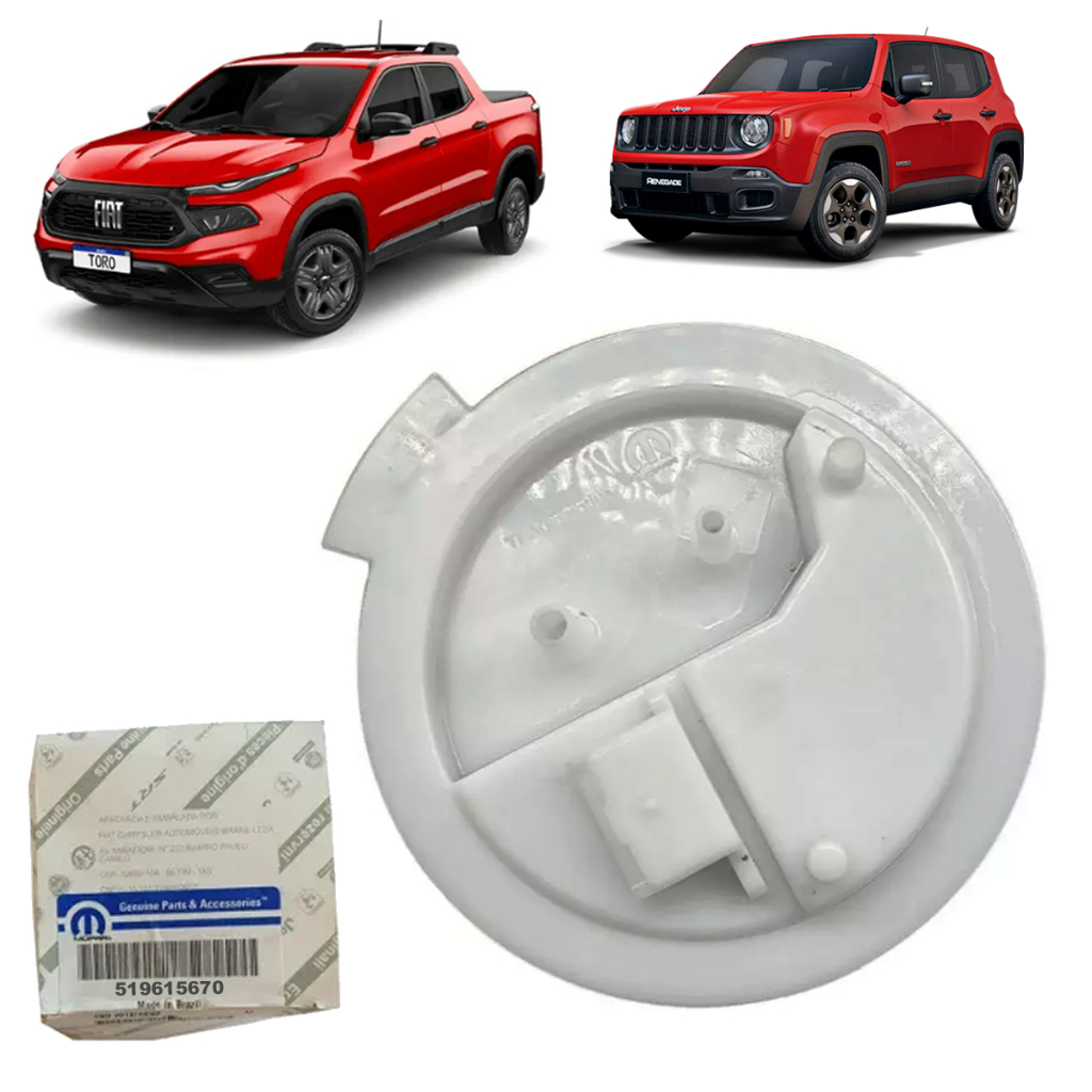 Tampa Da Bomba Combustivel Jeep Renegade, Fiat Toro Original flex flange da bomba em Oferta na Shopee