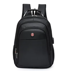 Mochila Masculina Executiva Entrada USB Alça Reforçada Crosswave