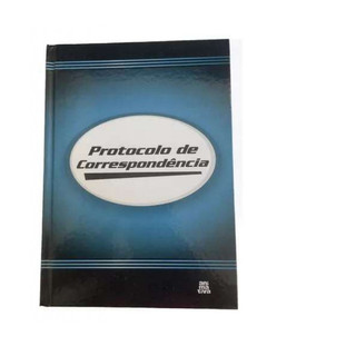 Livro Protocolo De Correspondência C/104 Fls C/1 unid em Oferta na Shopee