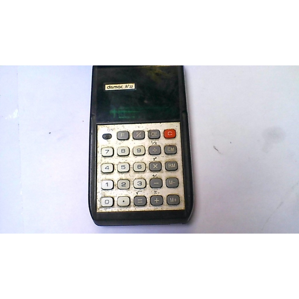 Calculadora Dismac HF32 para Peças | Não Liga + Sem Tampa | Peças Originais
