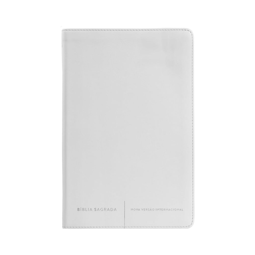 Bíblia - Bíblia Sagrada Slim NVI, Luxo, Capa Branca