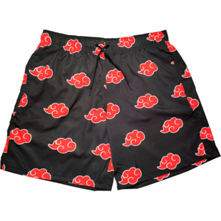 Short Masculino Elastano Naruto Akatsuki Nuvens Moda Praia em Oferta na Shopee