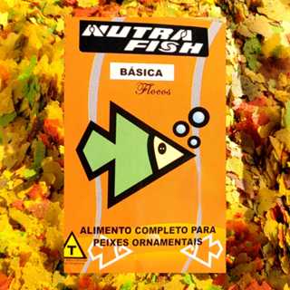 Ração Flocos Nutrafish Peixe Ornamentais 50g/100g em Oferta na Shopee