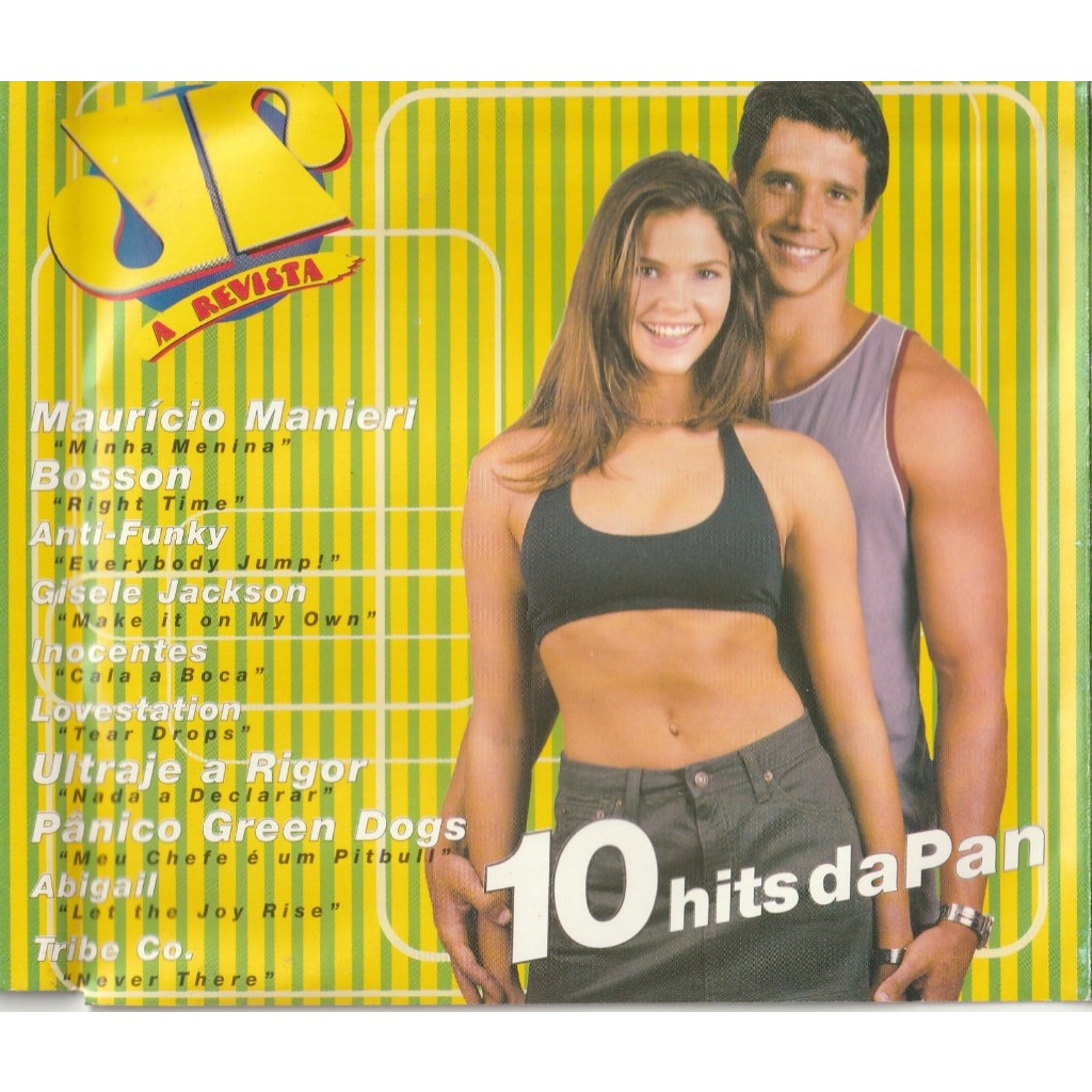CD Revista Jovem Pan #13 1ª Fase Trip Editora Ltda 1999 Dance Pop Rock Anos 90 Original