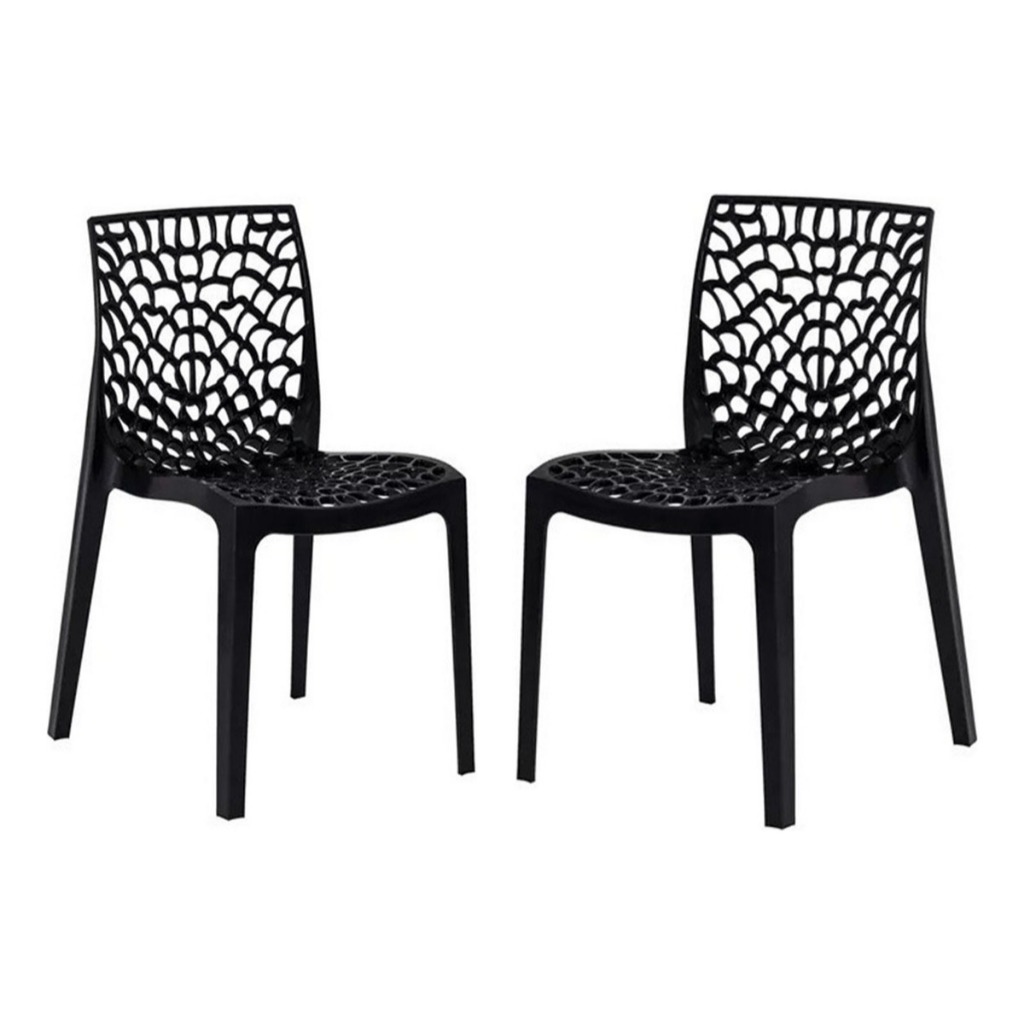 2 Cadeira Jantar Gruvyer Cadeira Escritorio Area Lazer Entrega Rapida Promoção