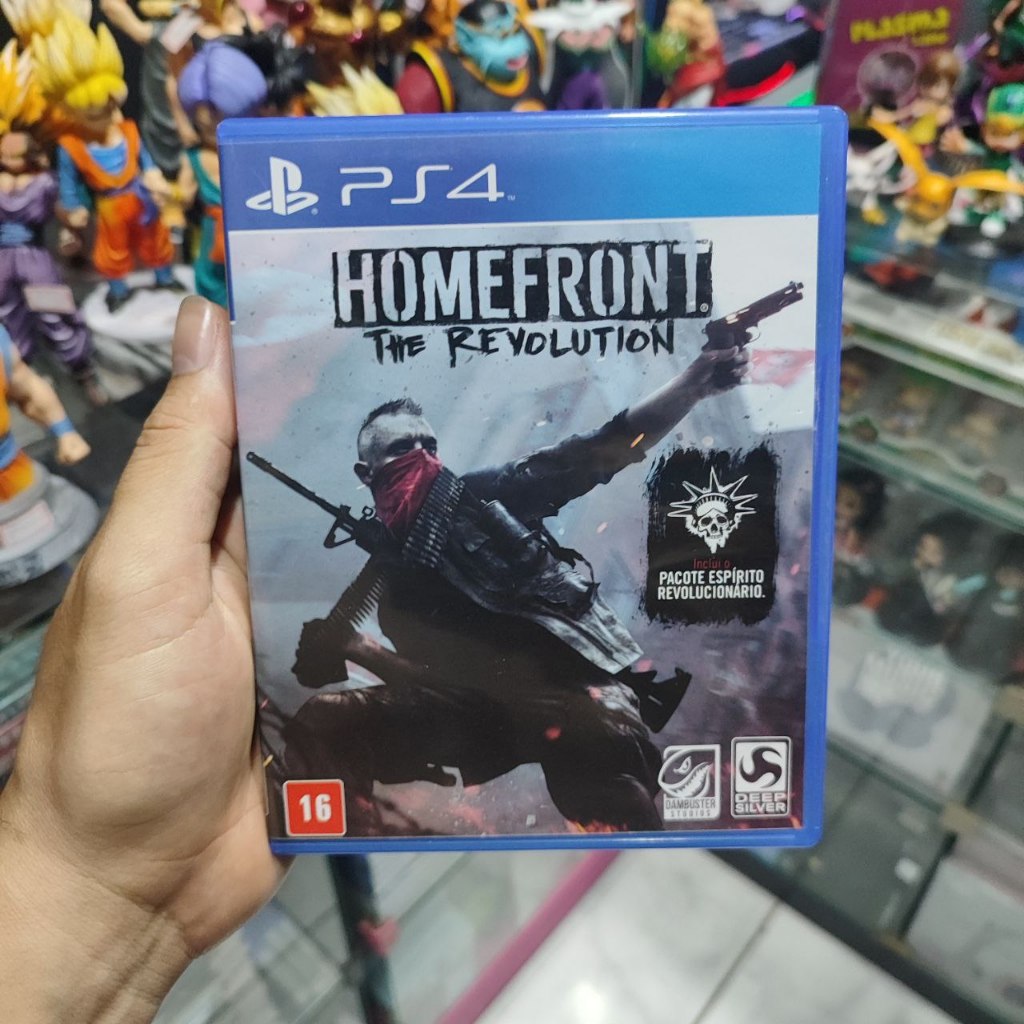 Jogo Homefront the revolution  PS4 Midia Fisica Usada Semi-nova Jogo de Guerra