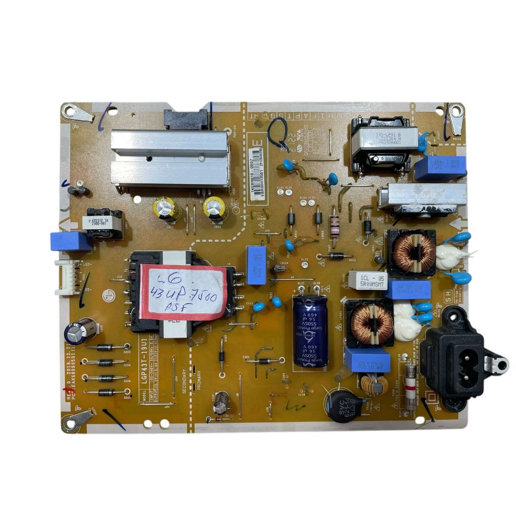 Placa Fonte Tv LG 43up7500psf Eax68990501 (1.0)