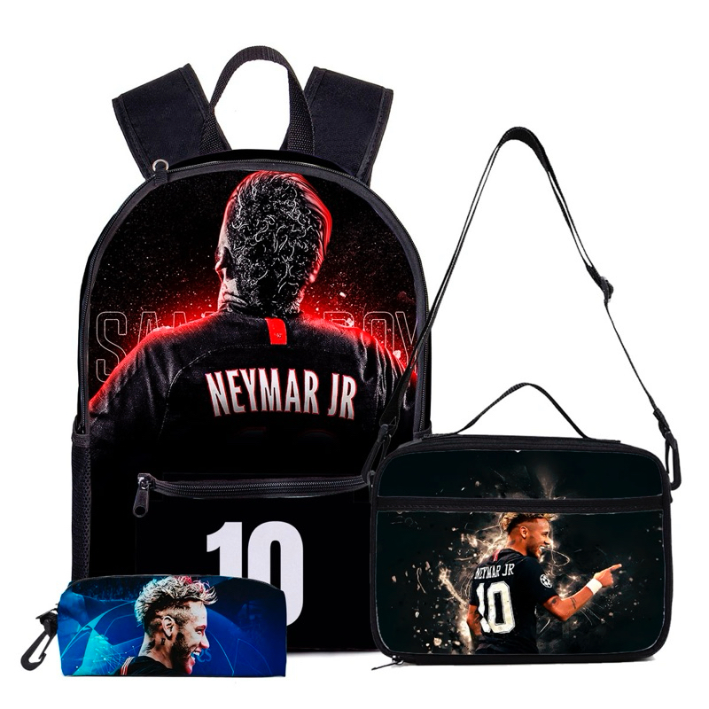 kit mochila Neymar jr + lancheira térmica e estojo em Oferta na Shopee