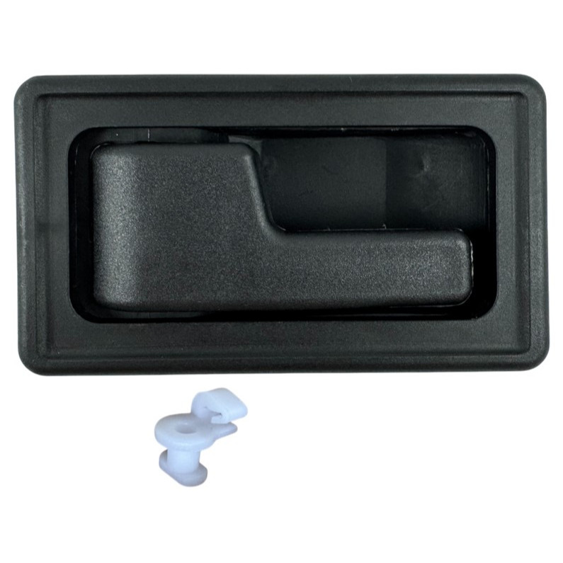 Maçaneta Interna com Moldura e Grampo do Cabo Fiat Uno/ Mille 1984 A 2014 Fiorino 1980 até 2004 em Oferta na Shopee